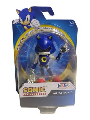 JAKKS PACIFIC Metal Sonic Figur Spielzeug Sammler Gaming Spielfigur NEU OVP