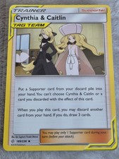 Cynthia & Caitlin 189/236 Sm-Cosmic Eclipse Reverse Holo