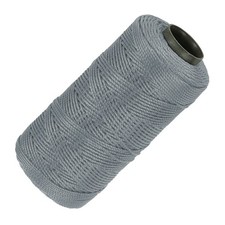 Nylon String 3 Strands Twisted Mason Line 1.5mm x 218 Yards, Grey