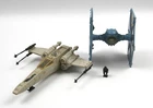 Vintage Star Wars Lot Micro Collection X-Wing TIE Fighter Kenner