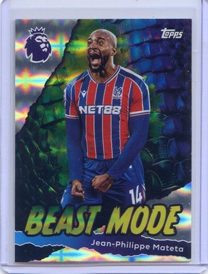 2025 Topps PREMIER LEAGUE EPL Beast Mode #427 Jean-Philippe Mateta, Crystal Pala
