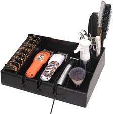 Barber Clippers Tray Station Hair Trimmer Holder Multifunctional Razors Case ...