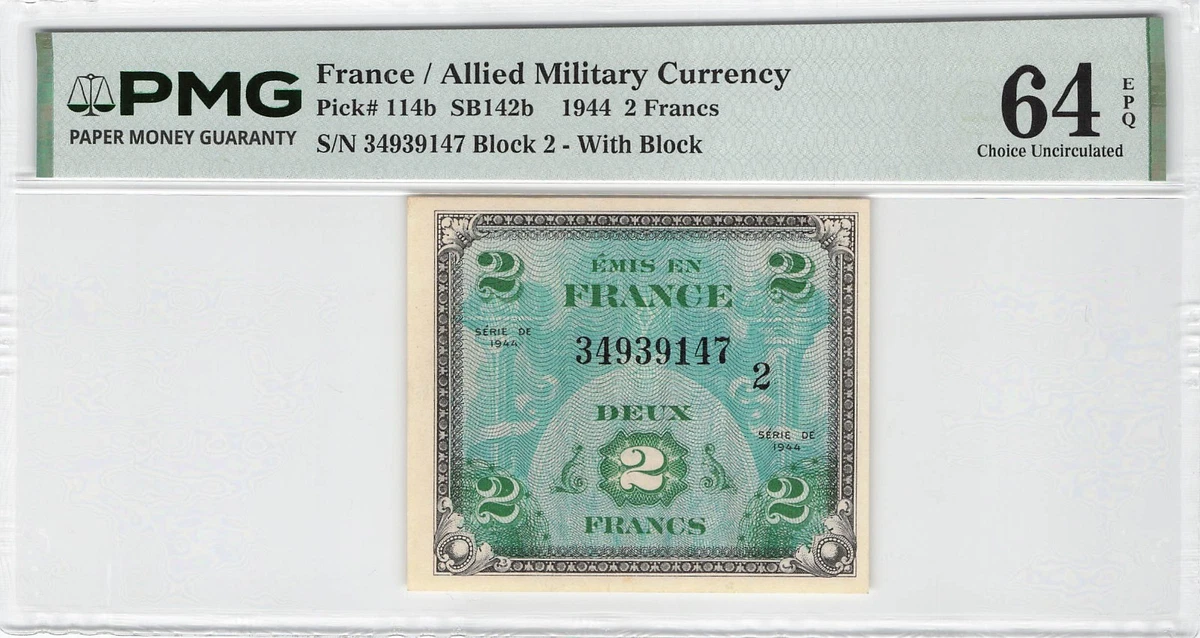 1944 Year French Paper Money for sale | eBay