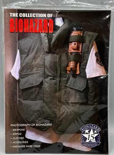 Resident Evil 15th Anniversary The Collection of Biohazard Booklet Authentic