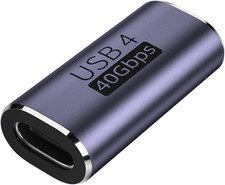 USB C Female to Female Adapter, USB C Coupler, USB Type C Cable Extender Connect