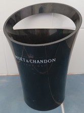 Moet & Chandon Champagne Black Acrylic Party Bar Ice Bucket
