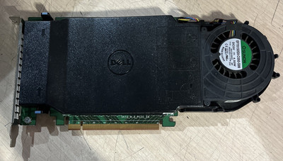 DELL DPWC400  QUAD M.2 PCIE SOLID STATE DRIVE ADAPTER CARD NO SSD