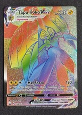 Pokémon Tapu Koko VMAX 166/163 Battle Styles Secret Rare Rainbow (NM) on eBay