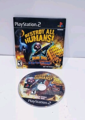 Destroy All Humans Demo Disc PS2 (Sony PlayStation 2, 2006)