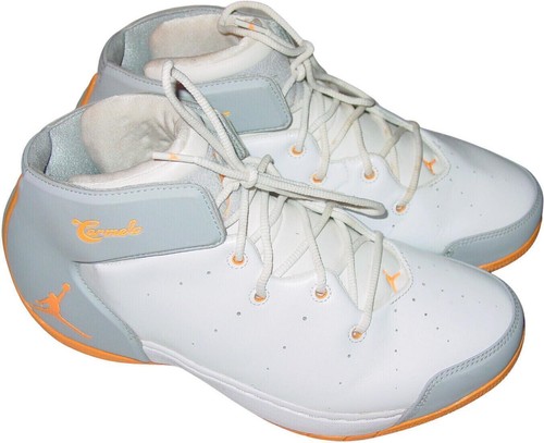 Air Jordan Melo 1.5 Wolf Grey Volt Ice Carmelo Silver Black Yellow Mens Size 8.5 Air Jordan Melo 1.5 Wolf Grey Volt Ice Carmelo Silver Black  main image 4