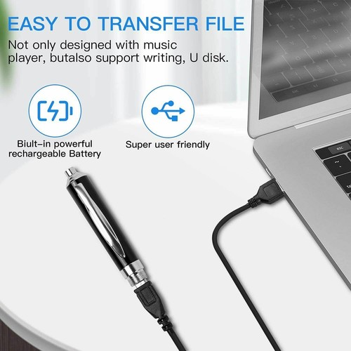 16GB Mini Digital Voice Activated Spy Recorder Pen Rechargeable Audio MP3 Player - Picture 6 of 12