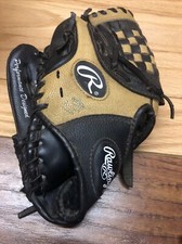 RAWLINGS PL609C 10 Inch Series T-Ball Tan/Black Leather Youth Baseball Glove RHT