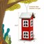 Outdoor-Wild-Bird-Feeder-Weatherproof-House-Design-Garden-Yard-Decoration-Red thumbnail 9