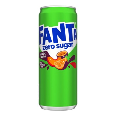 Fanta - Zero Sugar Exotic -  24 x 0,33L Dosen NL
