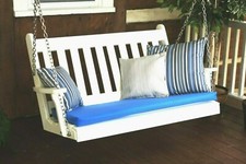 Poly 5 Ft Traditional English Swing - Multiple Colors - Amish Made in USA