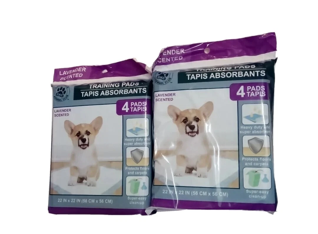 Lavender scented top puppy pads