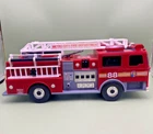 Interactive Vintage Red Tonka Metro City Fire Department Toy Fire Truck Gift