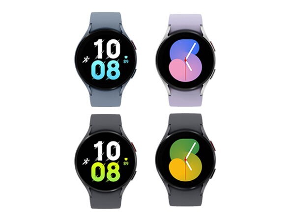 Samsung Galaxy Watch5 SM-R905 40mm Silver Aluminum Case with Graphite Sport Band