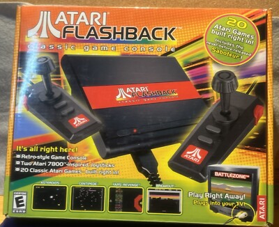 Atari Flashback Classic Game Console 20 Classic Games Built In