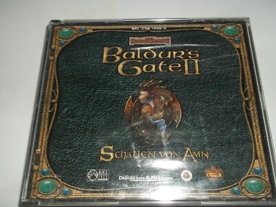 Baldur's Gate 2 - Schatten von Amn - PC 4 Disc CD-Rom  Box sehr gut        Sp113