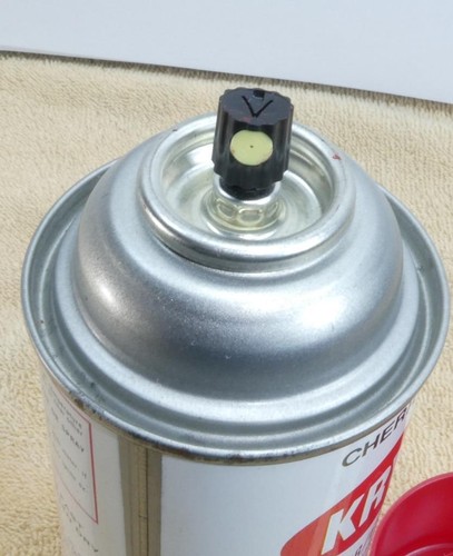 Vintage KRYLON Borden Spray Paint Metal Can Cherry Red 2101 Near Full ! - Picture 8 of 8