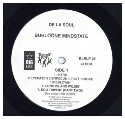 De La Soul - Buhloone Mind State '93 LP UK ORG!EX/EX- | eBay