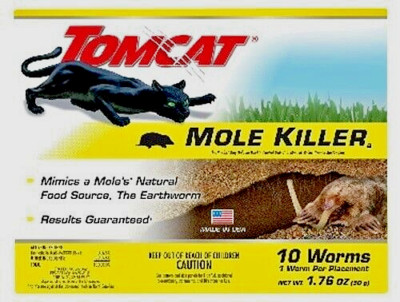 TOMCAT Worm Bait Mole Killer (10-Pack)