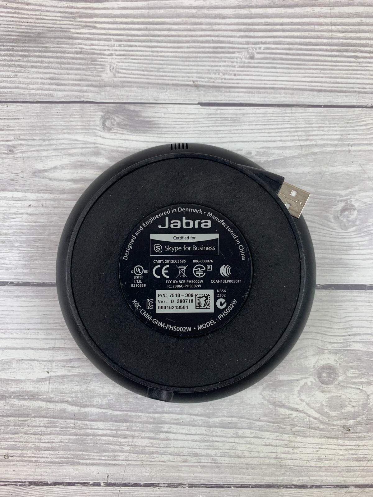 Jabra Speak 510 MS Speaker Per Telefono, Altoparlante Per Conferenze - Foto 6