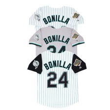 Bobby Bonilla 1997 Florida Marlins Home Road Alt World Series Jersey Men's S-3XL