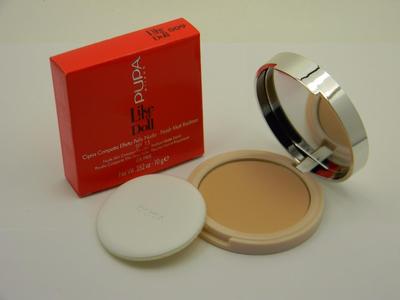 PUPA Like A Doll Compact Matt Face Powder Naked Skin Effect 009 Golden Sand 10g