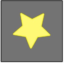 Stencil  Template Star Paint Mylar Durable Reusable Airbrush Made in USA 365