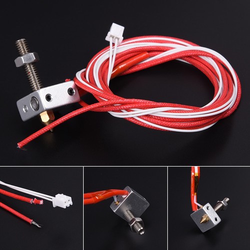 For 3D Printer Anet A2 A8 Print Extruder Hot End Kit Head Heater Nozzle Top Sale - Photo 9/12