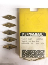 KENNAMETAL KC850 CARBIDE INSERTS USED VNMP 332