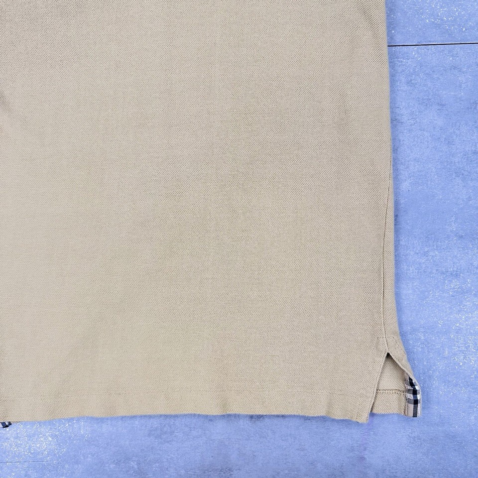 burberry london polo shirt mens medium gold designer preppy luxury eBay