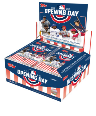 2022 Topps Opening Day Baseball Factory Sealed Hobby Box MLB New Sealed
