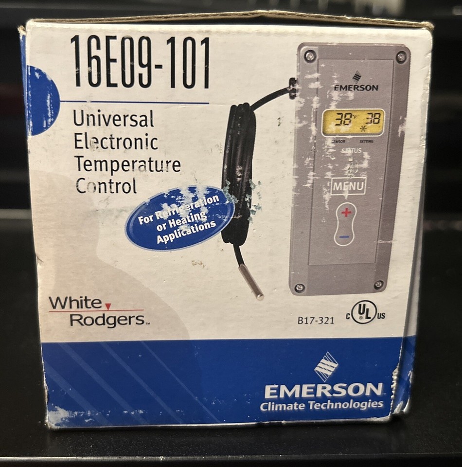 WhiteRodgers 16E09101 Universal Electronic Refrigeration Temperature Control 786710530593 eBay