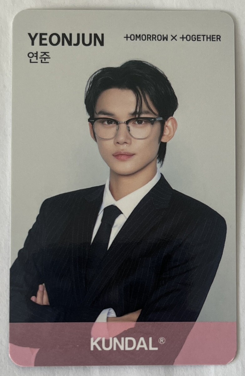 TXT TOMORROW X TOGETHER KUNDAL Official PHOTOCARD Yeonjun