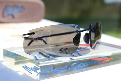 big rimless sunglasses