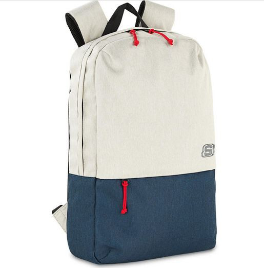 mochila unisex con bolsillo cremallera en poliamida marca Skechers