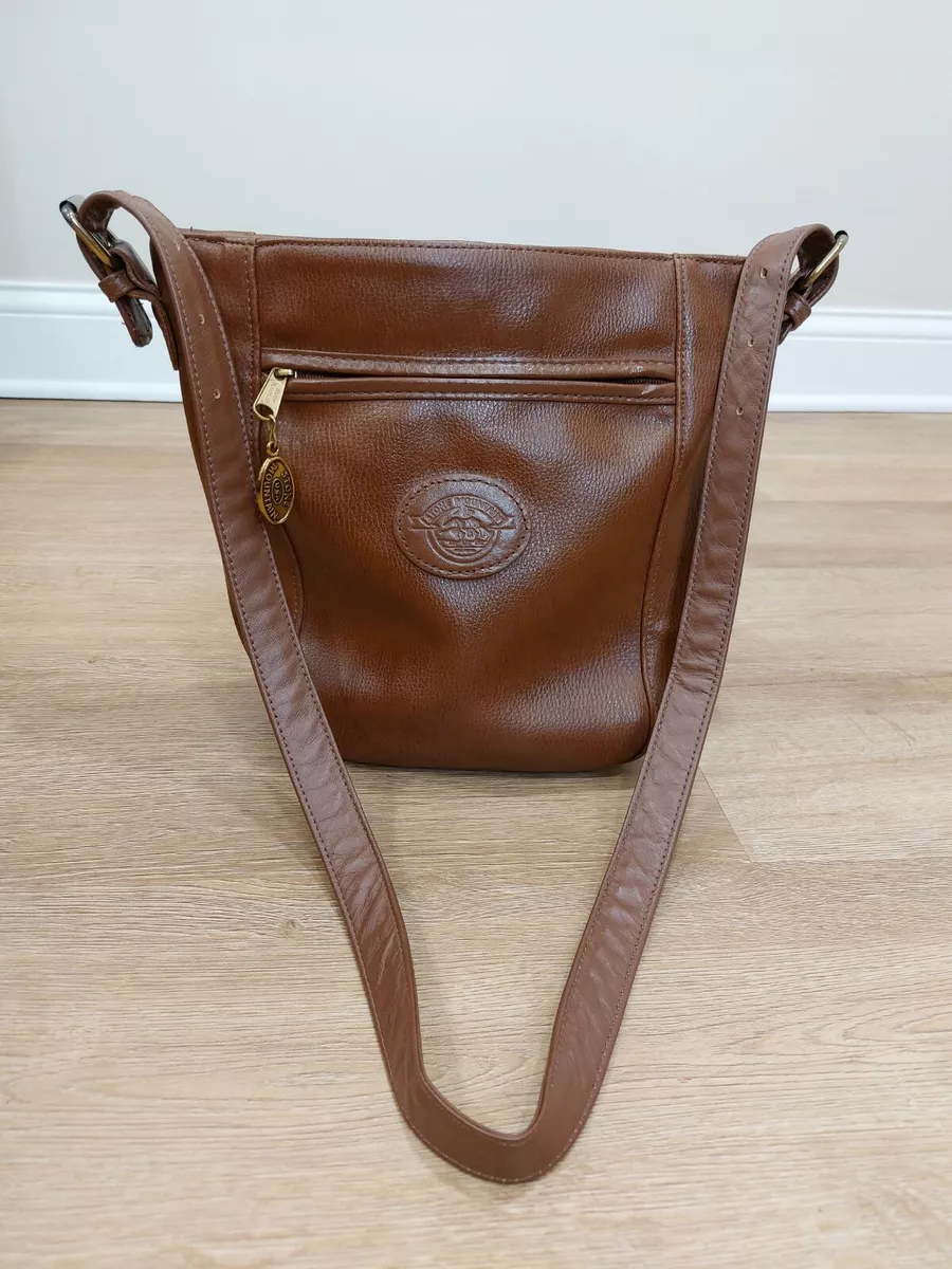 STONE MOUNTAIN/HANDBAG/MADE 🇺🇸 USA BROWN/SHOULDER BAG/LEATHER PURSE/