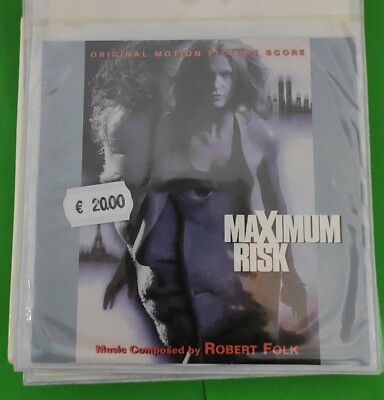 MAXIMUM RISK (ROBERT FOLK) CD ORIGINAL SOUNDTRACK