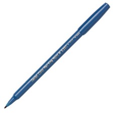S360-117 Pentel Arts Color Pen Marker, Fine Point, Steel Blue Ink, Pack of 1