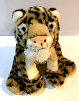 Born Free Keel Toys Gepard Leopard Wildkatze Beanie Plüschtier Kuscheltier 7''/18cm selten
