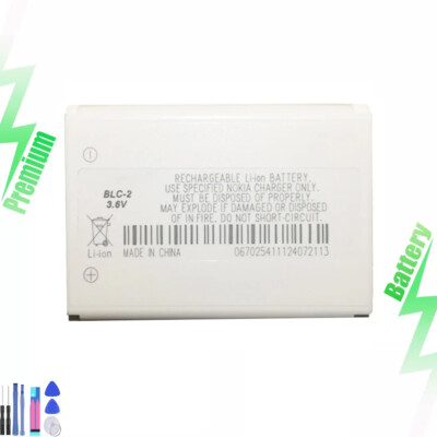 For Nokia BLC-2 Battery 3.6V 1000 MAh for 1221 1260 1261 2260 3300 3360 Phone
