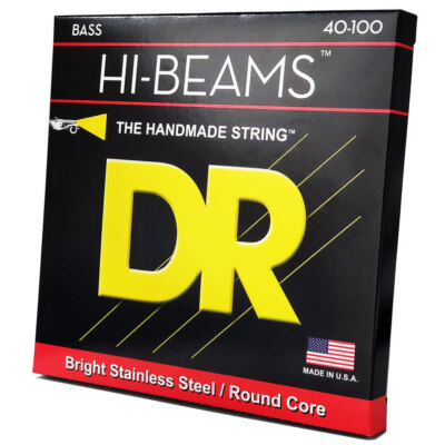 Saiten E-Bass DR Strings Hi-Beams LR-40 .040-100 Bass Saiten NEU