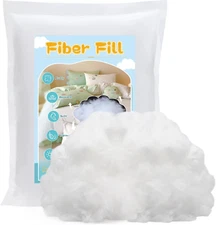 500G/17.6Oz Polyfill Stuffing, High Resilience Polyfill, Polyester Poly Filling