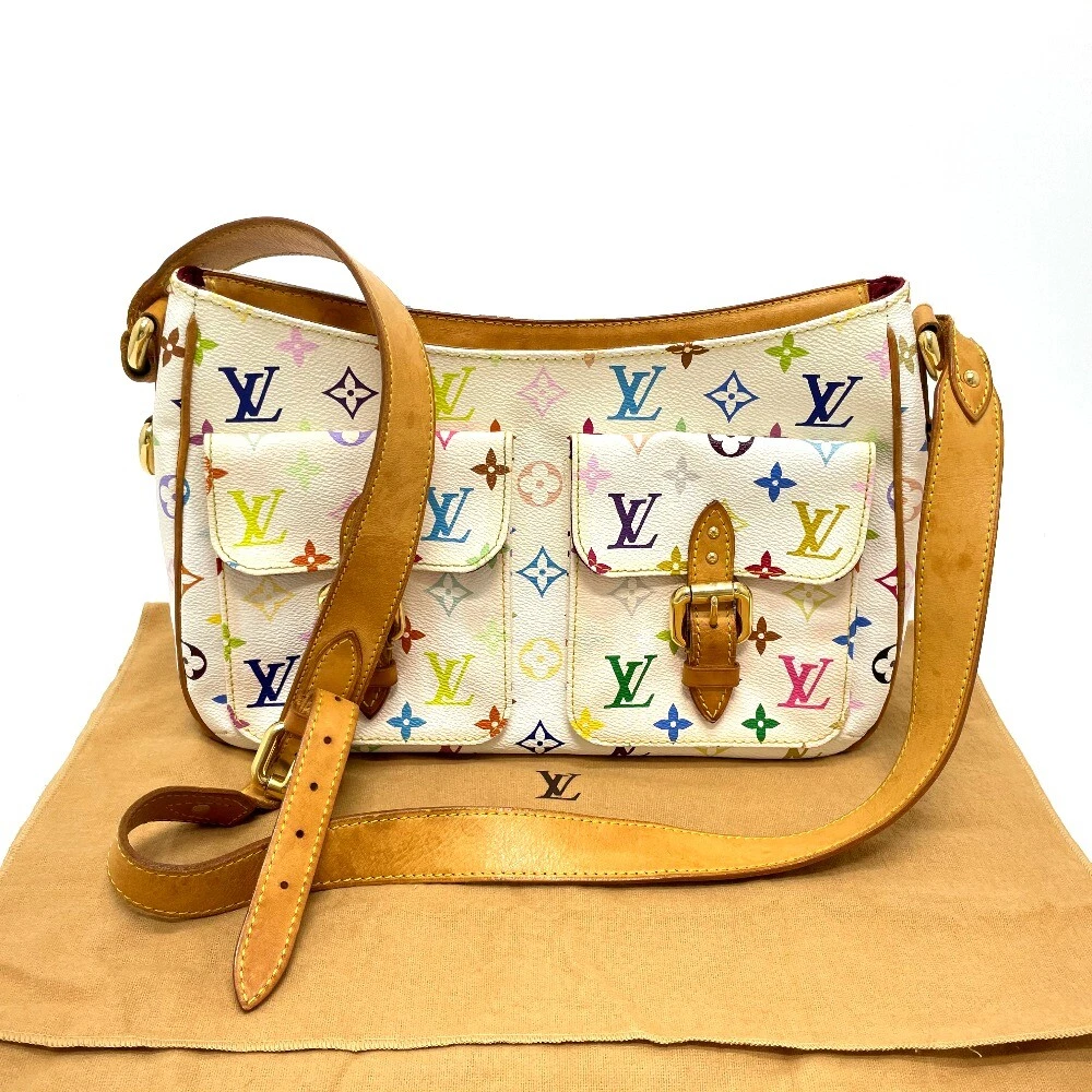 Louis Vuitton Monogram Multicolor Lodge GM Shoulder Bag M40051 USED