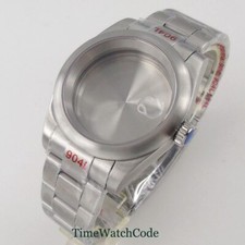 Sapphire Glass Brushed Watch Case 36mm/39mm Fit NH35 Miyota 8215 DG2813 ETA 2824