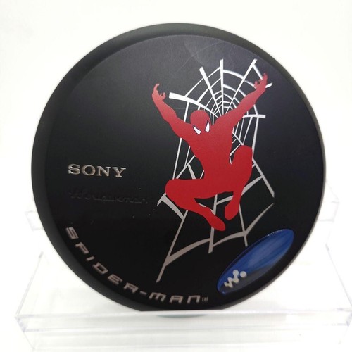 SONY D-EJ775 Portable CD player Walkman Spiderman Good - Picture 1 of 6