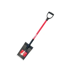 Bully Tools 14-Gauge Shingle Shovel with Fiberglass D-Grip Handle